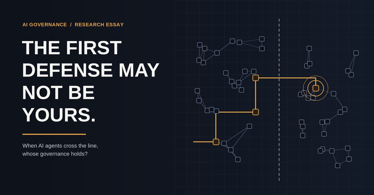 When AI Agents Cross the Line, Whose Governance Holds?